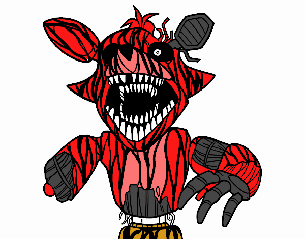 Foxy terrorífico de Five Nights at Freddy's