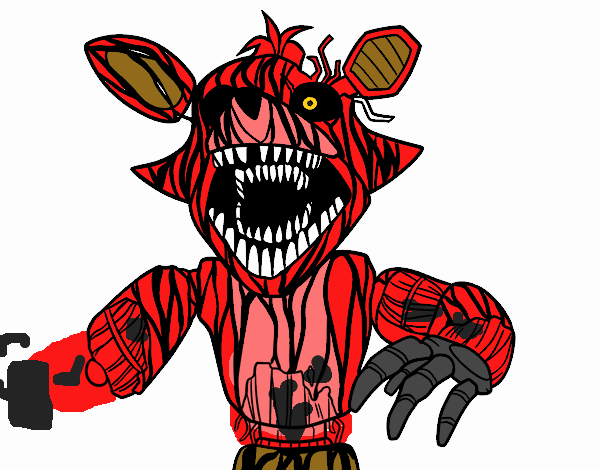 Foxy terrorífico de Five Nights at Freddy's