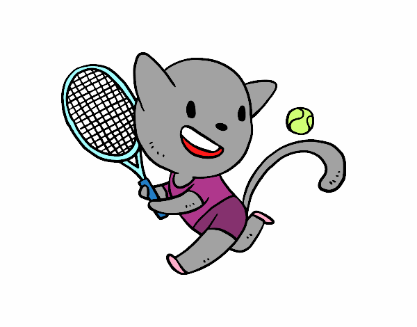 rosi jugando tenis