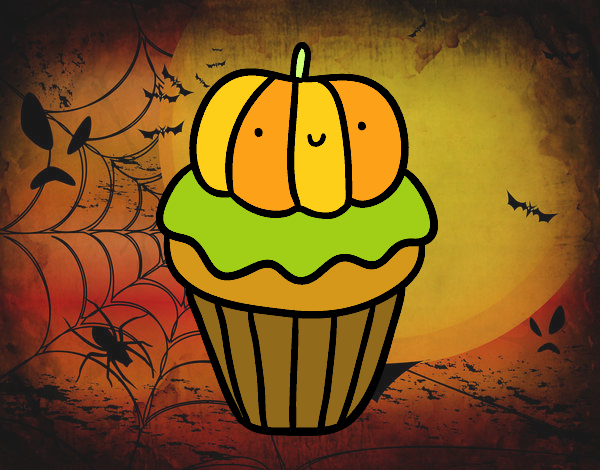 Halloween cupcake