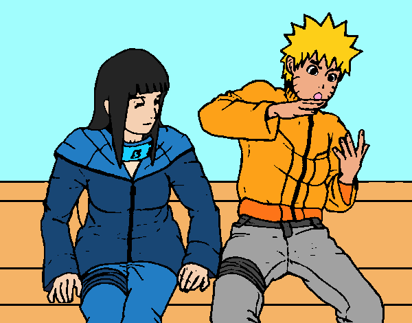 Hinata y Naruto