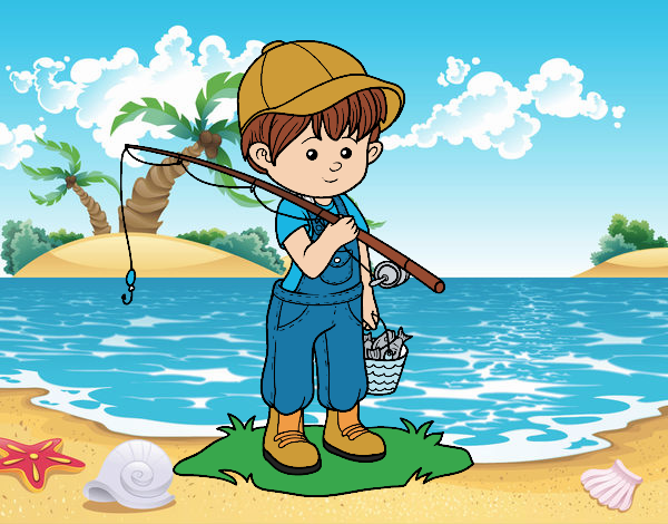 Niño pescador