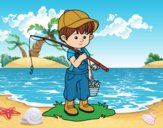 Niño pescador