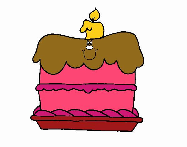 Pastel de cumpleaños