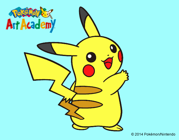 Pikachu de espaldas