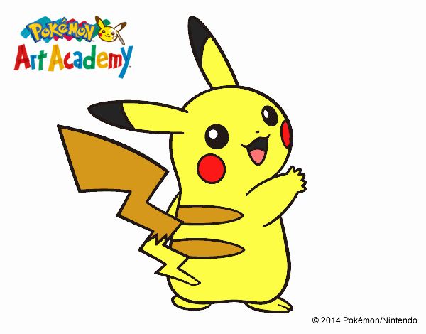 Pikachu de espaldas