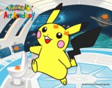 Pikachu en Pokémon Art Academy