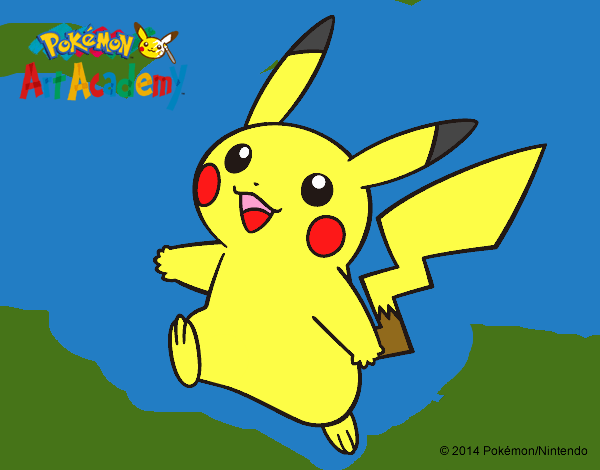 Pikachu en Pokémon Art Academy