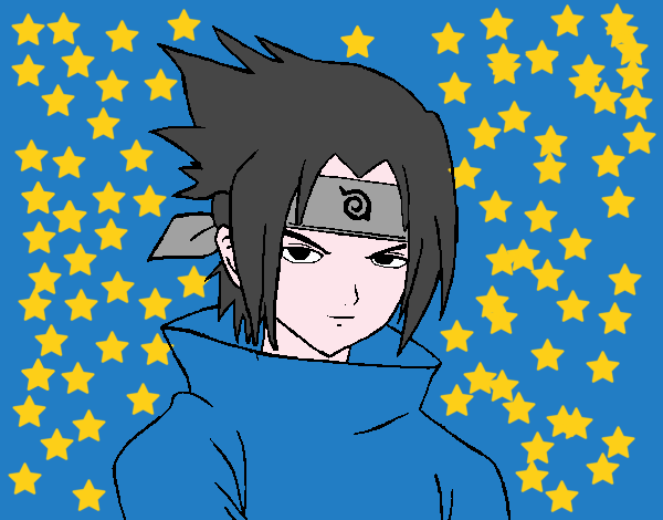 Sasuke enfadado