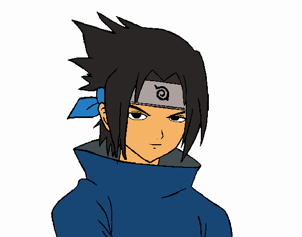 Sasuke enfadado