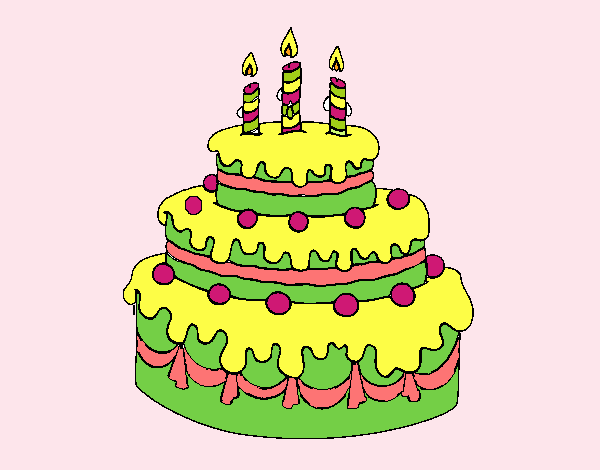 Tortas y Pasteles 11  Dibujos para Colorear 24