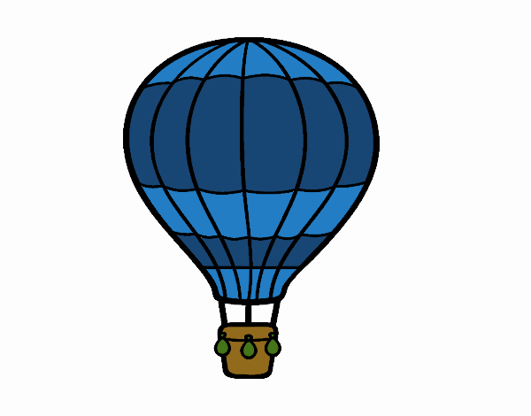 Un globo aerostático