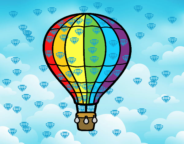 Un globo aerostático