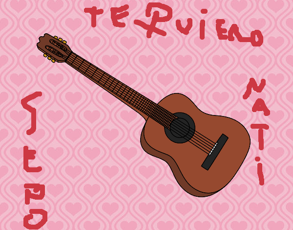 Una guitarra española