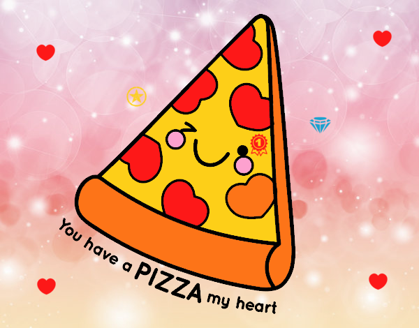 You have a pizza my heart