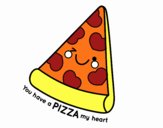 You have a pizza my heart