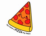 You have a pizza my heart