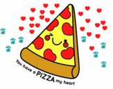 You have a pizza my heart