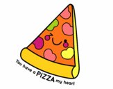 You have a pizza my heart