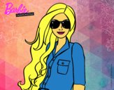 Barbie con gafas de sol