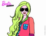 Barbie con gafas de sol