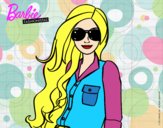 Barbie con gafas de sol