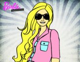 Barbie con gafas de sol