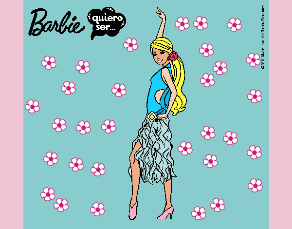 Barbie flamenca