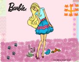 Barbie y su colección de zapatos