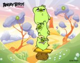 Cerdos verdes de Angry Birds