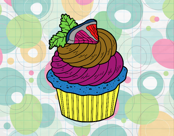 Cupcake de limón