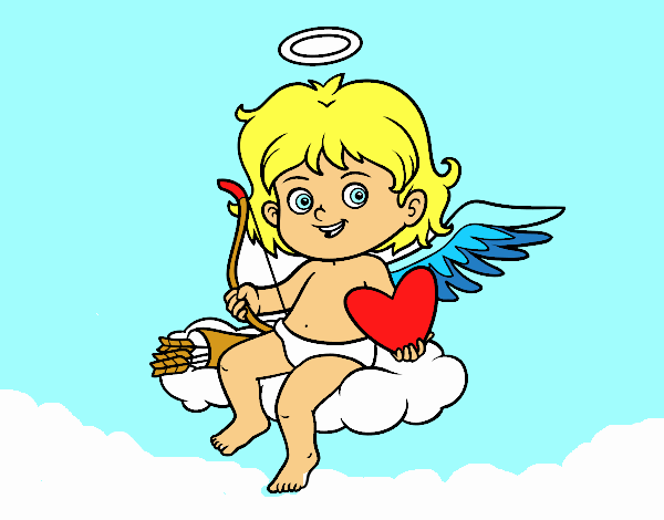 Cupido en una nube