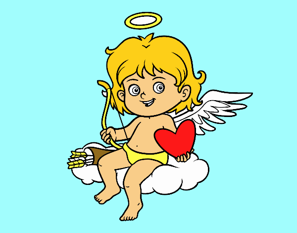 Cupido en una nube