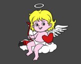 Cupido en una nube