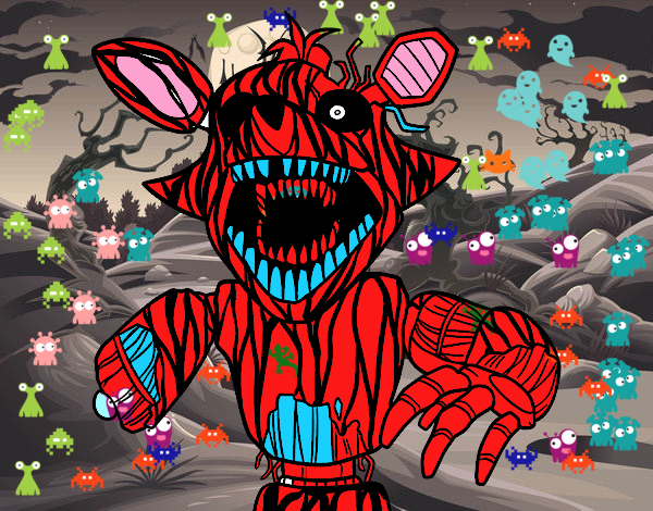 Foxy terrorífico de Five Nights at Freddy's