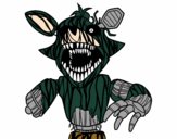 Foxy terrorífico de Five Nights at Freddy's