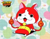 Jibanyan saludando