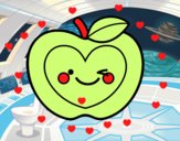 Manzana corazón