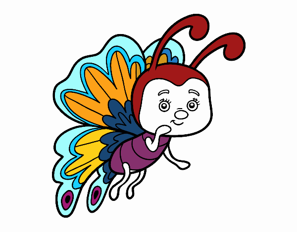 Mariposa coqueta