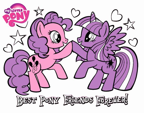 Mejores Pony Amigas para siempre