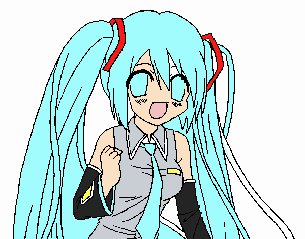 Miku Hatsune vocaloid