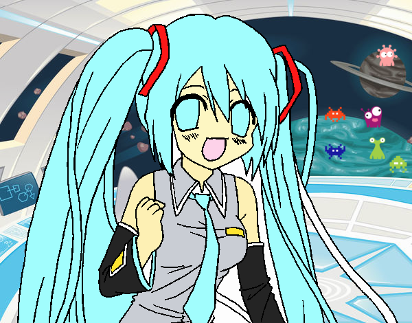 Miku Hatsune vocaloid