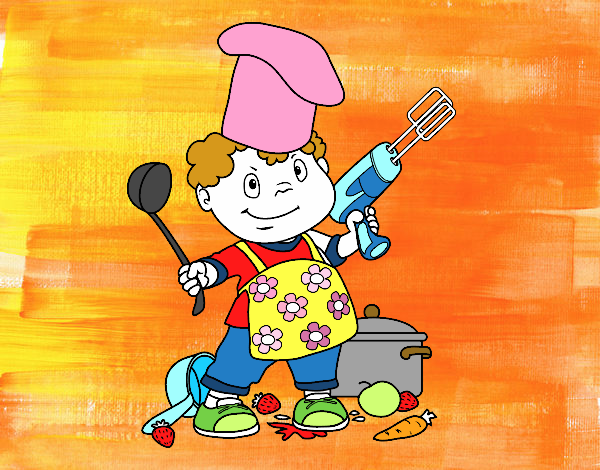 Niño cocinero