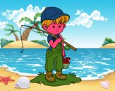 Niño pescador