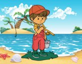 Niño pescador