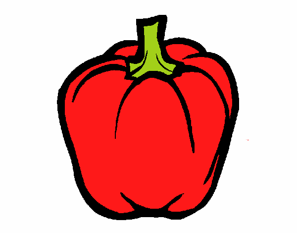 pimiento dibujo