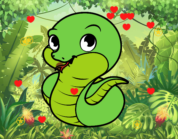 Serpiente bebé