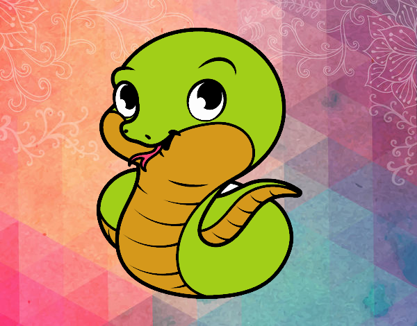 Serpiente bebé