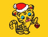 Tigre navideño