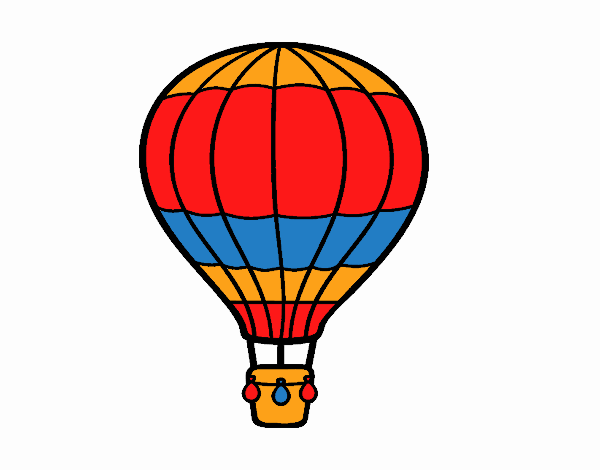 Un globo aerostático